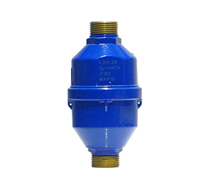 Medidor de agua de pistón
