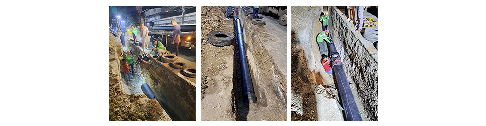 Soluciones Completas de Tuberías y Válvulas WEIZIDOM para el Suministro de Agua en Cebu